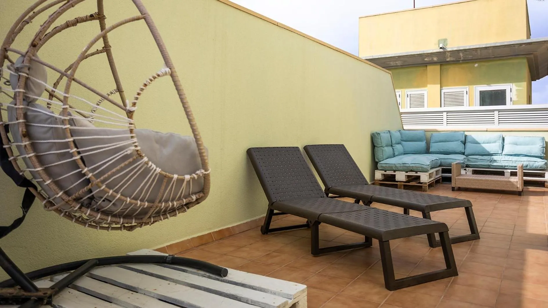 Casa Doble - Penthouse, Pool, Priv Parking, Fibre Net, Spacious Terrace San Miguel de Abona 0*,